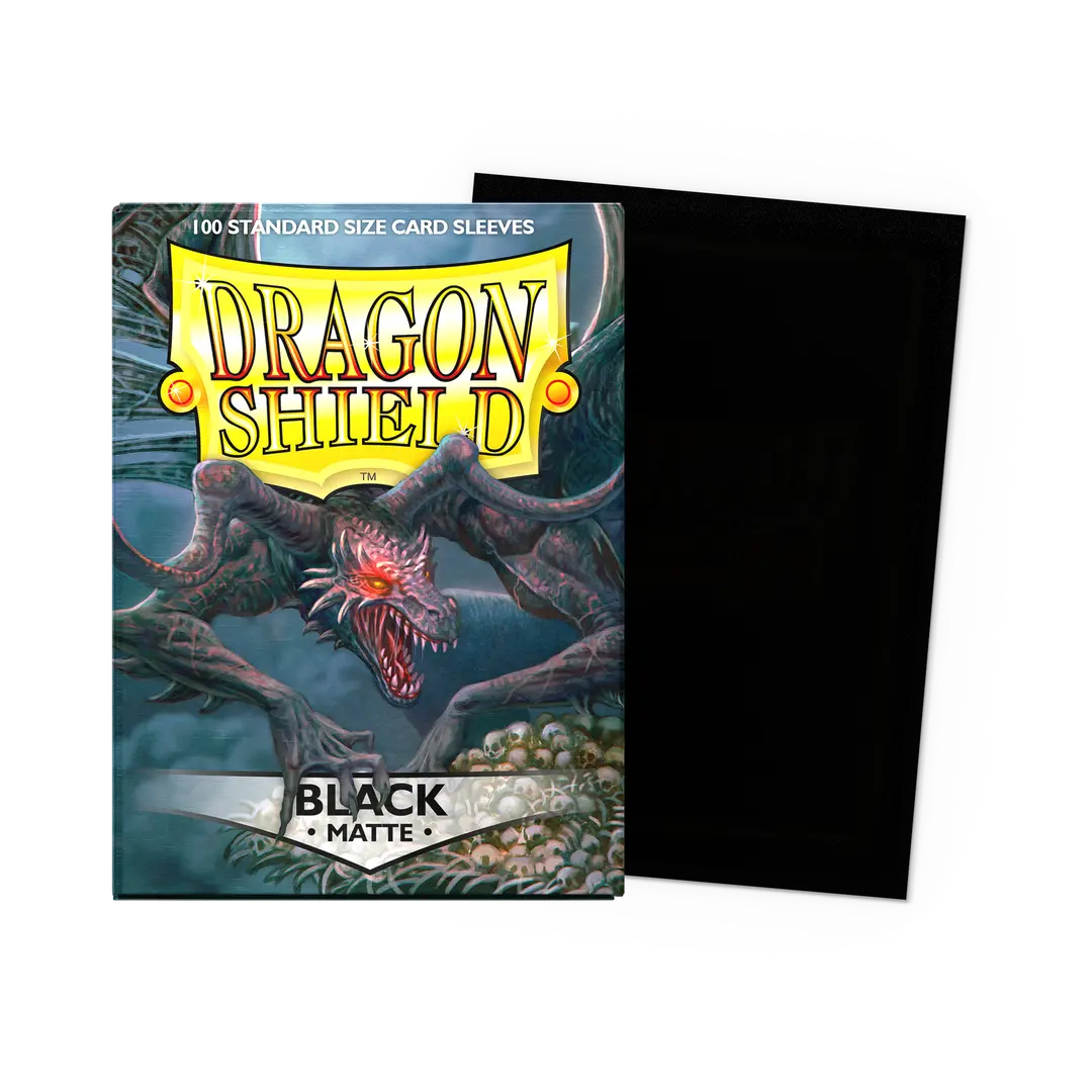 Dragon Shield Black Matte Sleeves box - Standard