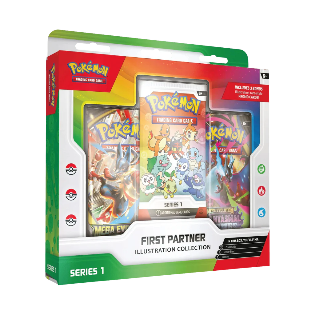 Pokémon: First Partner Illustration Collection Series 1