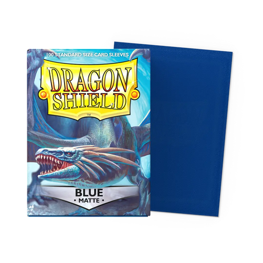 Dragon Shield Blue Matte Sleeves box - Standard