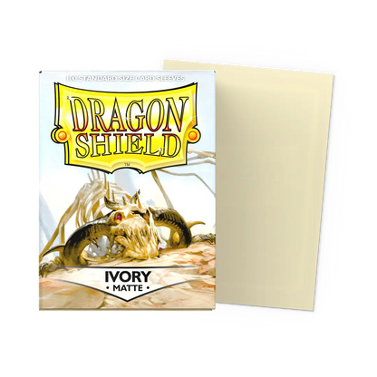 Dragon Shield Ivory Matte Sleeves box - Standard
