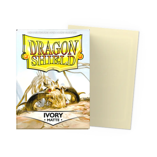 Dragon Shield Ivory Matte Sleeves box - Standard