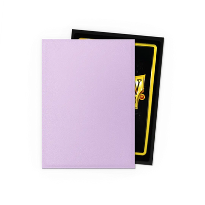 Dragon Shield Orchid Dual Matte Sleeves back - Standard